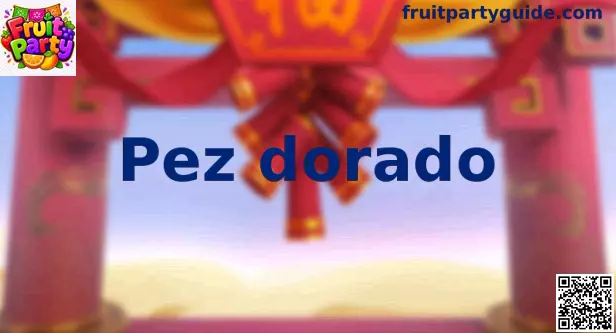 Imagen principal de Pez Dorado con temática marina