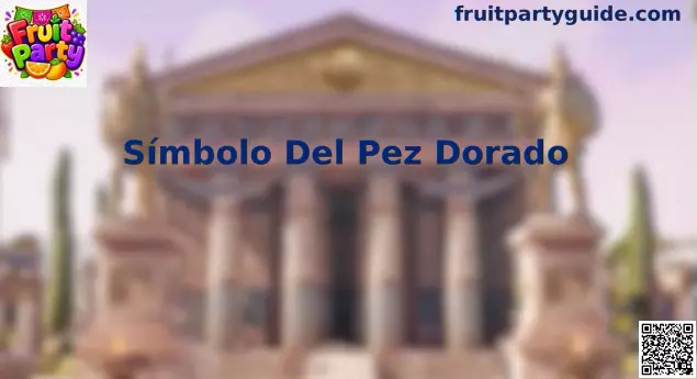 Símbolo Del Pez Dorado en Fruit Party México con multiplicadores dorados y cuadrícula de clústeres