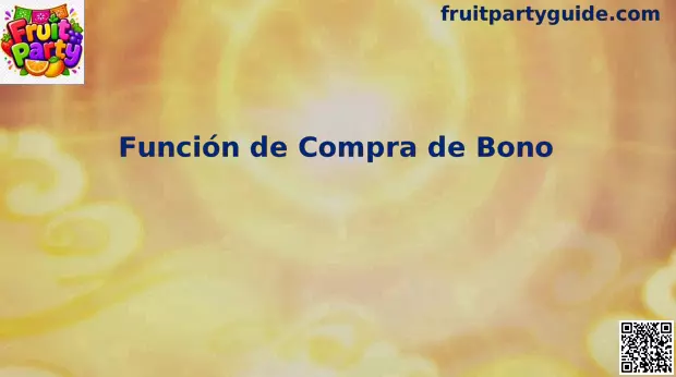 Función de Compra de Bono en Slots