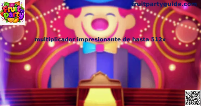 Fruit Party multiplicador impresionante de hasta 512x