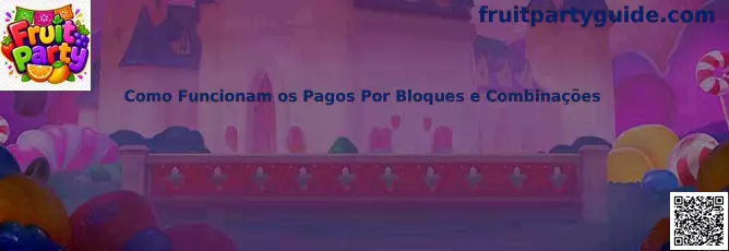 Pagos por bloques y combinaciones en Fruit Party