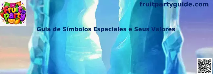 Guía de símbolos especiales y valores de Fruit Party